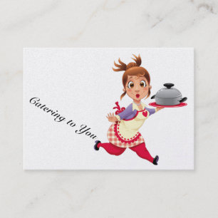 The Happy Chef / Caterer / Bakery - SRF Business Card