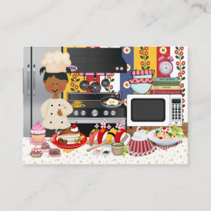 The Happy Chef / Caterer - SRF Business Card