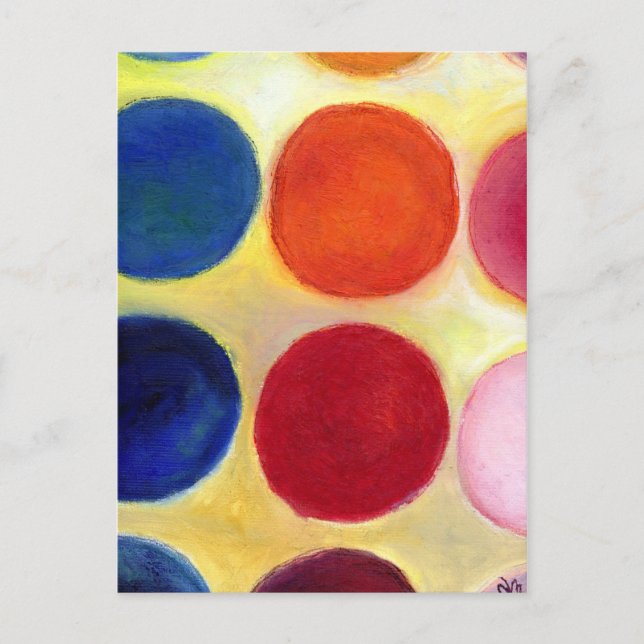 The Happy Dots 5 2014 Postcard (Front)