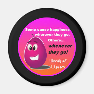 The Happy Egg Head Wisdom Products Magnet