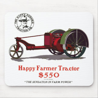 The Happy Farmer Mouse Mat