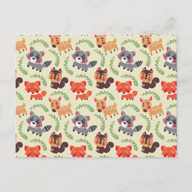 The Happy Forest Friend Postcard (Front)
