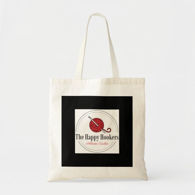 The Happy H Atlanta Crochet Logo Tote Bag (Front)