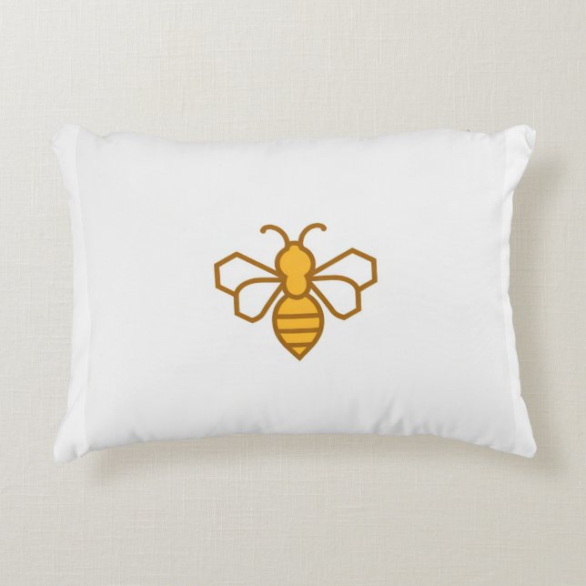 the happy hive decorative cushion (Front)