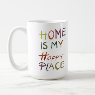 The Happy Introvert “Home Is My Happy Place” Coffee Mug