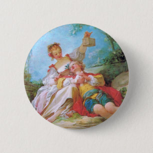 The Happy Lovers 6 Cm Round Badge