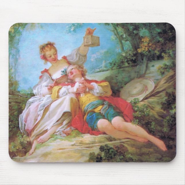 The Happy Lovers Mouse Mat (Front)