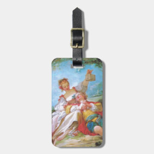 The Happy Lovers Personalised Luggage Tag