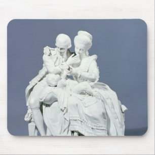 The Happy Parents, Meissen, c.1770 Mouse Mat