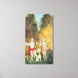 The Happy Quartet, 1902 (oil on canvas) Canvas Print