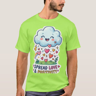 The Happy Rain Cloud StickerT-Shirt T-Shirt