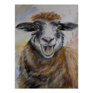 The Happy Sheep Poster