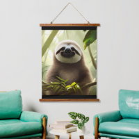 The Happy Sloth Digital Art