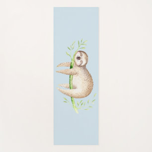 The Happy Sloth Yoga Mat