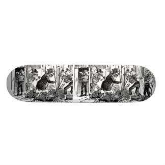 "The Happy Street Cleaner Calaveras" Skateboard