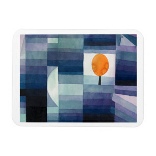 The Harbinger of Autumn (1922) by Paul Klee Magnet