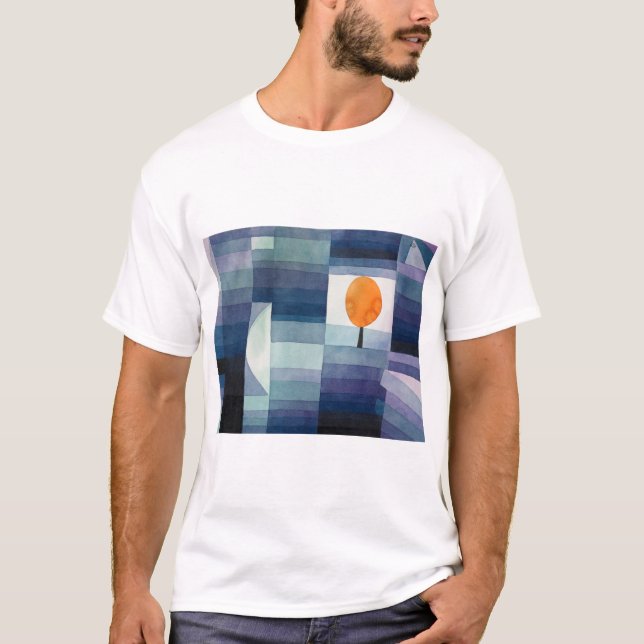 The Harbinger of Autumn (1922) by Paul Klee T-Shirt (Front)