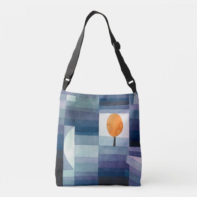 The Harbinger of Autumn | Paul Klee | Crossbody Bag (Back)