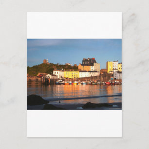 The Harbour At Tenby, South Wales Postcard