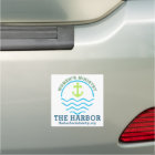 The Harbour Car Magnet