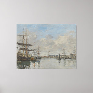 The Harbour of Le Havre (ca. 1885–90) Canvas Print