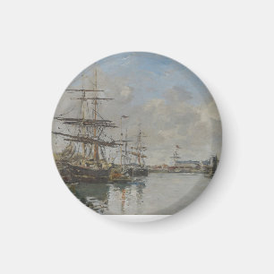 The Harbour of Le Havre (ca. 1885–90) Magnet