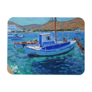 The harbour Tinos  2012 Magnet