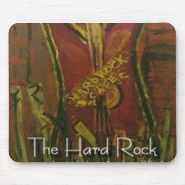 THE HARD ROCK MOUSE MAT (Front)