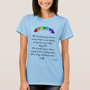The hardest part about raising kids T-Shirt