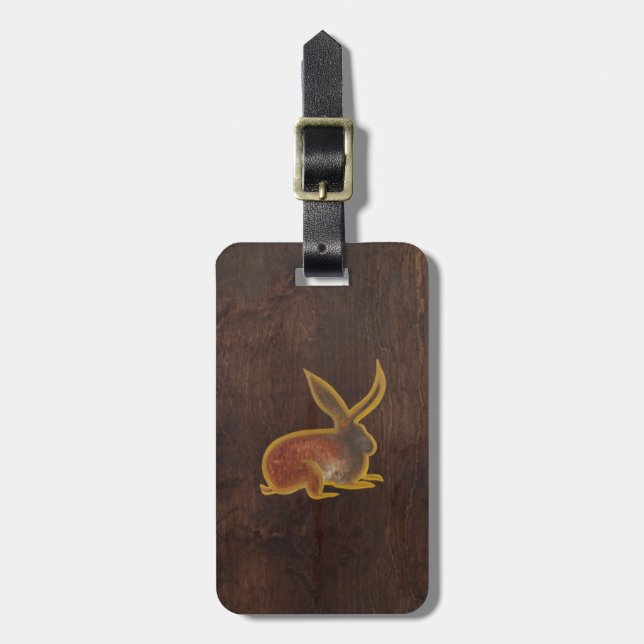 The Hare 2009 Luggage Tag (Front Vertical)