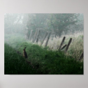 "The Hare I Saw in My Dream"  Art Print