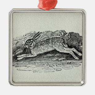 The Hare Metal Tree Decoration