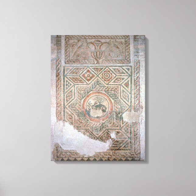 The Hare mosaic, 350 AD Canvas Print (Front)
