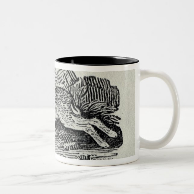 The Hare Two-Tone Coffee Mug (Right)