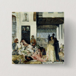 The Harem 15 Cm Square Badge
