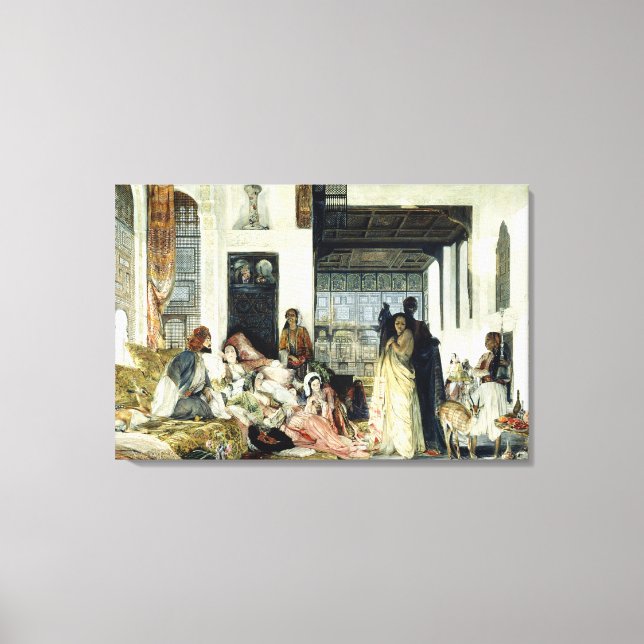 The Harem Canvas Print (Front)