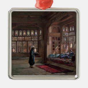 The Harem of Sheikh Sadat, Cairo, 1870 Metal Tree Decoration