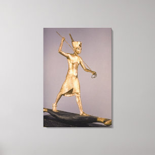 The Harpooner, from the Tomb of Tutankhamun Canvas Print