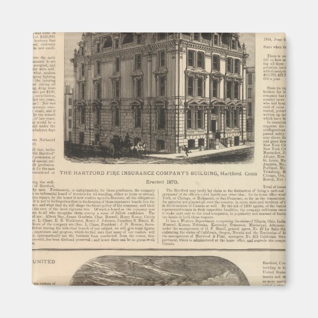 The Hartford Fire Insurance Company Magnet (Front)