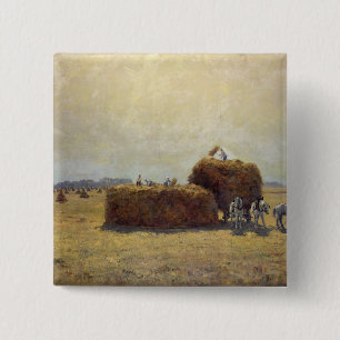 The Harvest 15 Cm Square Badge