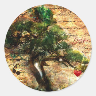 The Harvest: A New Heart Classic Round Sticker