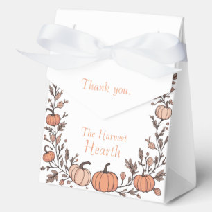 The Harvest Hearth (White) Favour Box