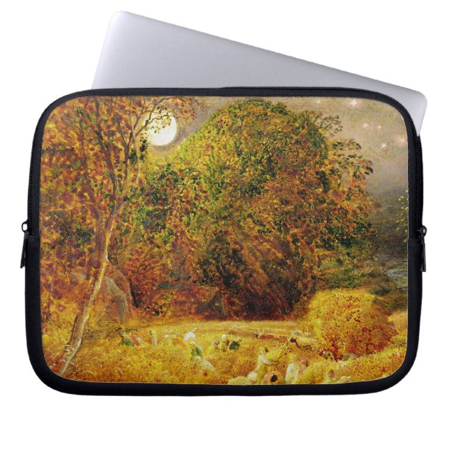 The Harvest Moon, 1833 (oil on paper laid on panel Laptop Sleeve (Front)