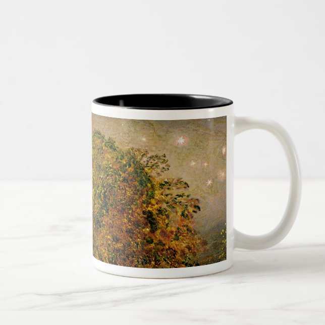 The Harvest Moon, 1833 (oil on paper laid on panel Two-Tone Coffee Mug (Right)