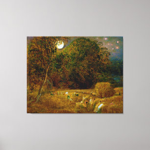 The Harvest Moon by Samuel Palmer (1833) Canvas Print