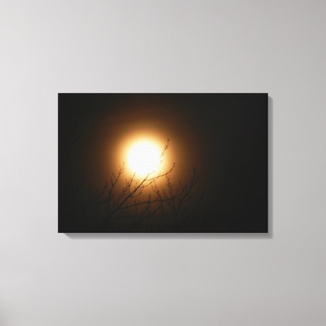 THE HARVEST MOON canvas (Front)