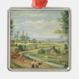 The Harvest, or Summer Metal Tree Decoration