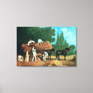 The Harvest Wagon Canvas Print
