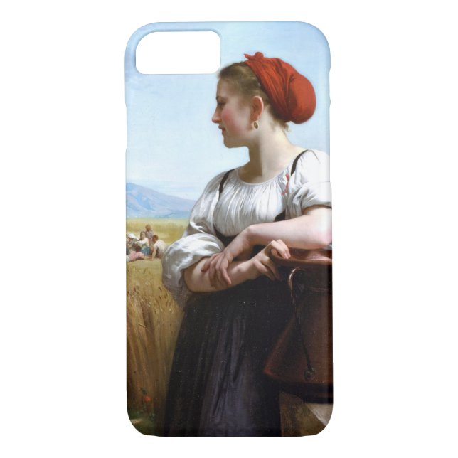 The Harvester 1868 William Adolphe Bouguereau Case-Mate iPhone Case (Back)