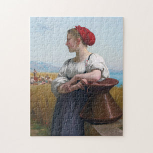 The Harvester, Bouguereau Jigsaw Puzzle